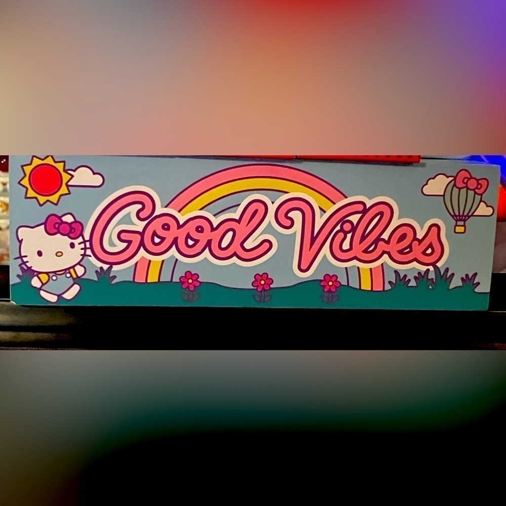 Hello Kitty Good Vibes Wall Decor